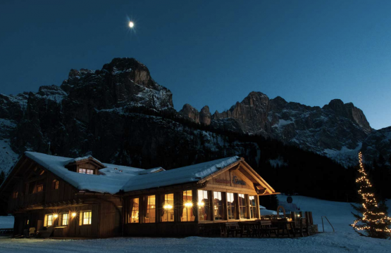 Cena indimenticabile in uno chalet di montagna con esperienza in gatto delle nevi  