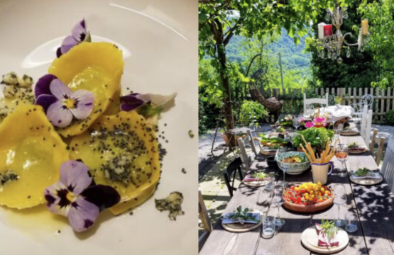 Passeggiate floreali e cucina nella natura  